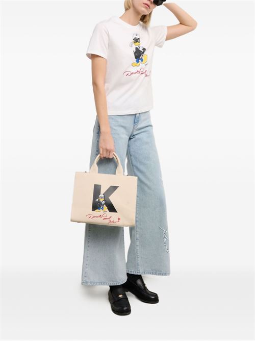 T-shirt donna maniche corte Disney Karl Lagerfeld | A3W17090100